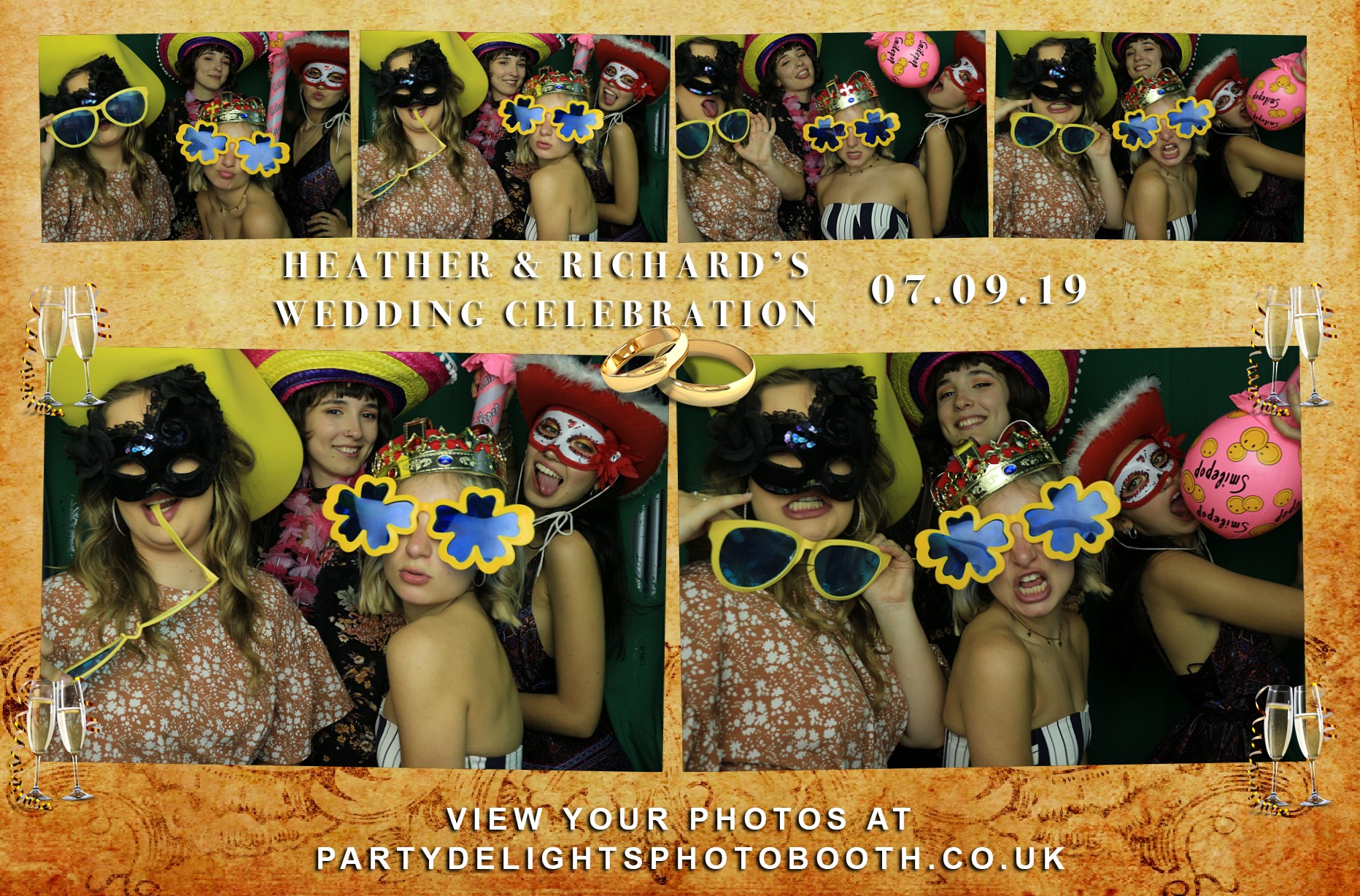 Heather and Richard’s Wedding Party - Prints | View more photos from the event at gallery.partydelightsphotobooth.co.uk/u/PartyDelightsPhotoBooth/Heather-and-Richard’s-Wedding-Party-Prints